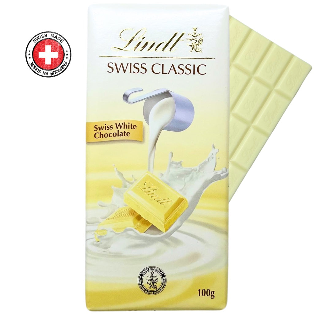 Barra Lindt Classic Branco 100g