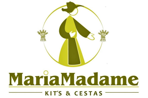 Logotipo Loja de Cestas e Kits Maria Madame de Sorocaba. Entregamos de Segunda a Sábado.