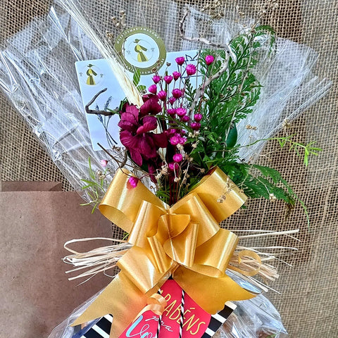 Mini Arranjo de Flores para Adicionar aos Presentes