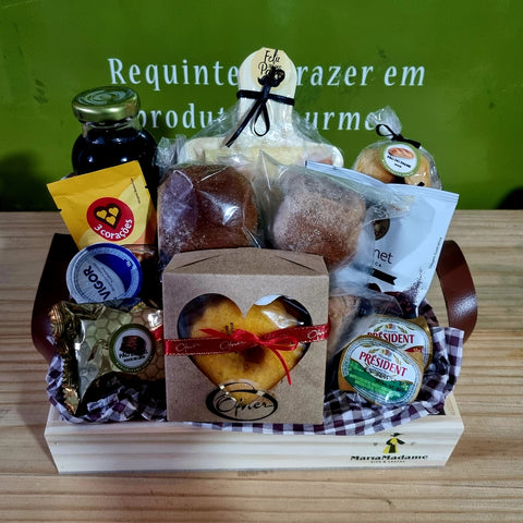Cesta de Café Tradicional Dia dos Pais