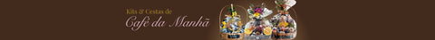 Banner de kits e cestas de café da manhã decoradas Maria Madame