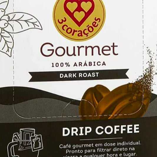 Sache Café Drip Coffee dark 3 Corações 10g