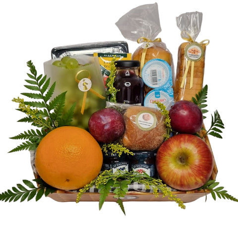 Cesta de Café da Manhã Light com Frutas