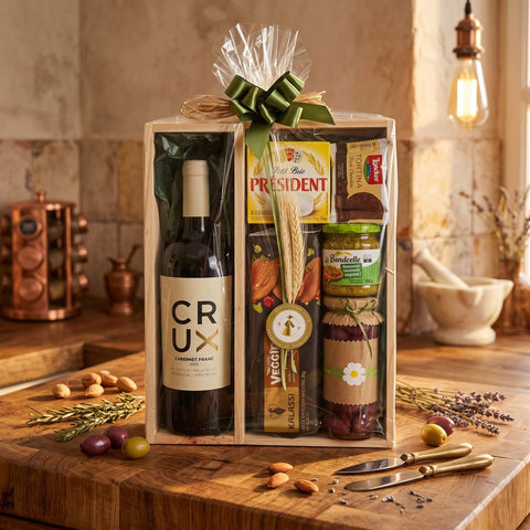 Kit Vinho e Aperitivos Maria Madame