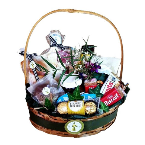 Cesta Café da Manhã com Frios Clássica