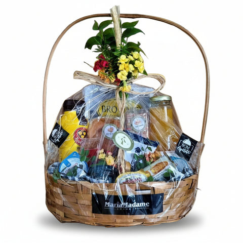 Cesta Lanche da Tarde Especial - Presentes com Carinho