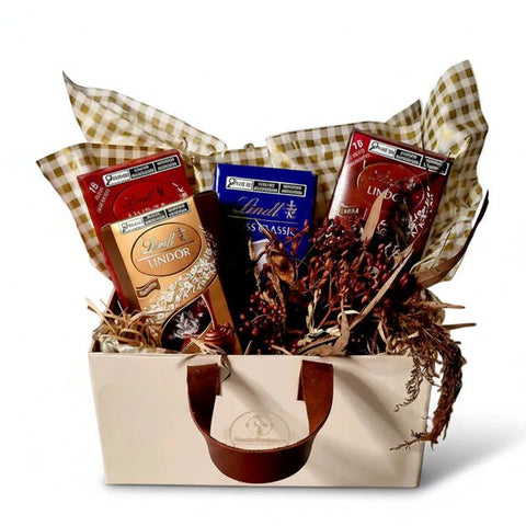 Cesta Lindt Sabores da Suíça