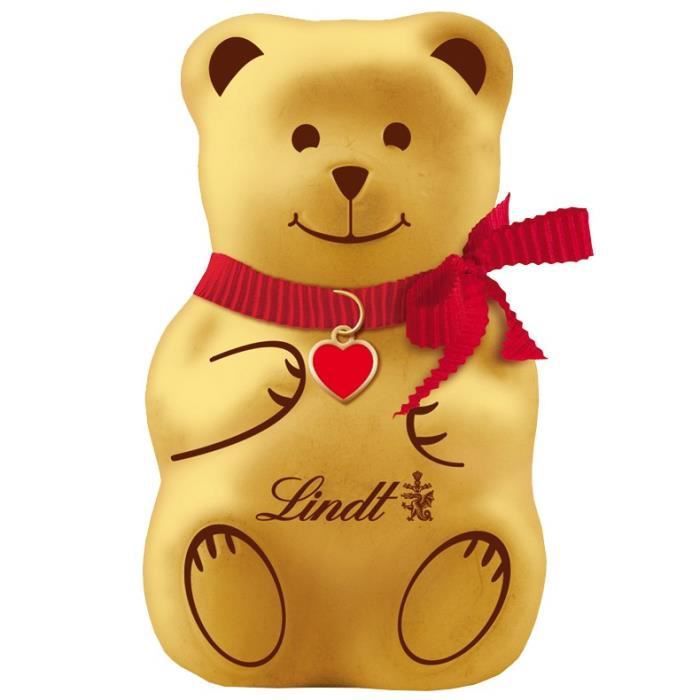 Chocolate Lindt Urso Teddy Natal 100g